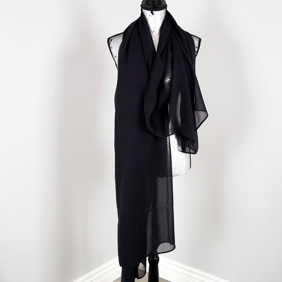 NWOT Black silk Dolce and Gabanna Scarf/ Shawl